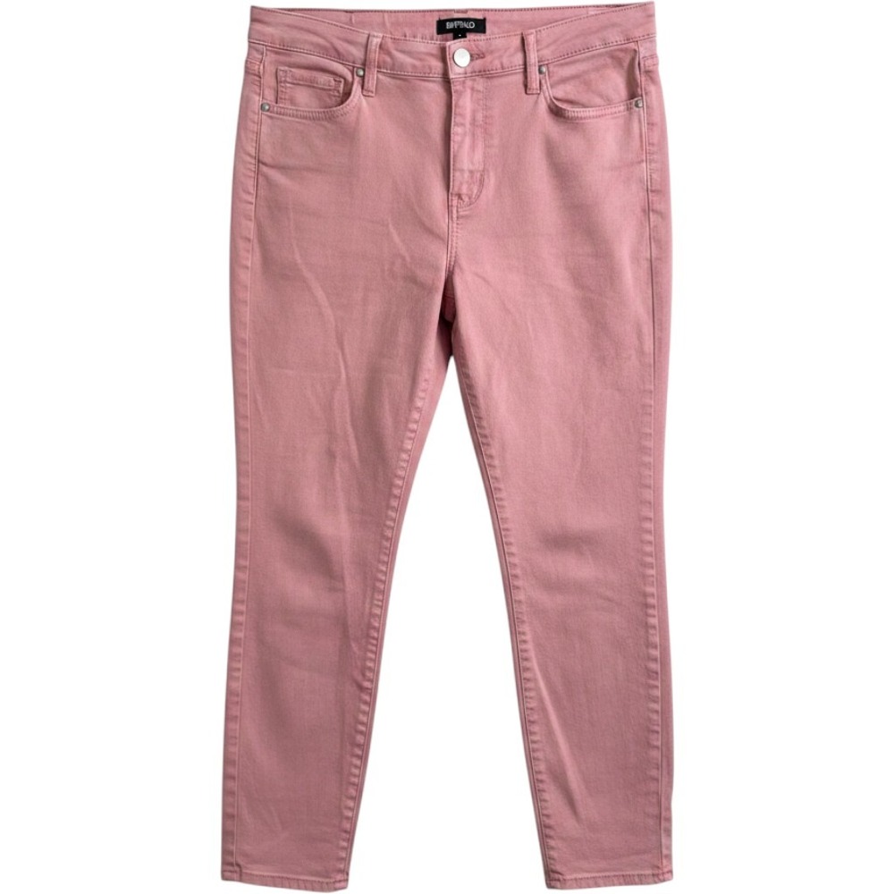 Buffalo David Bitton Havana High Rise Ankle Skinny Jeans Pink 10/30 26 Inseam - Picture 1 of 9